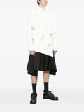 Comme des Garçons Homme Plus cut-out sweater