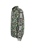 SAINT MXXXXXX x A Bathing Ape logo-tape jacket