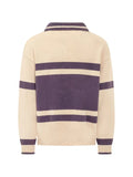 FOUND logo-patch striped sweater
