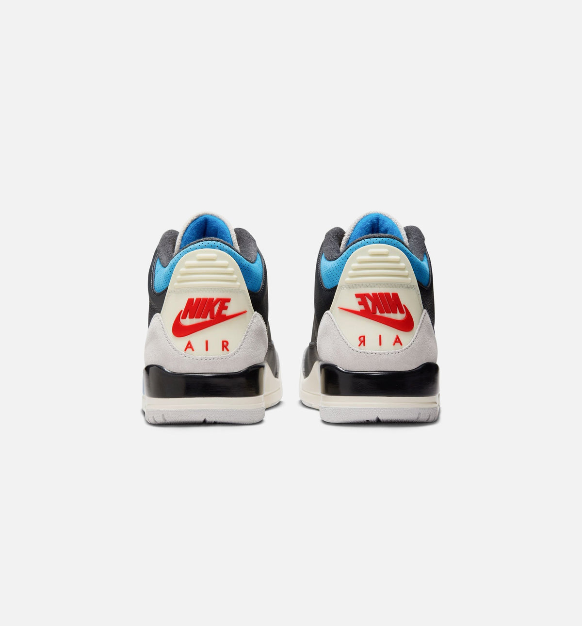 Air Jordan 3 Retro OG Rare Air – Men's Lifestyle Shoe in Black/Chile Red/Neutral Grey