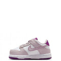 Toddler's Nike Dunk Low White/Viotech-Platinum Violet (FB9107 104)